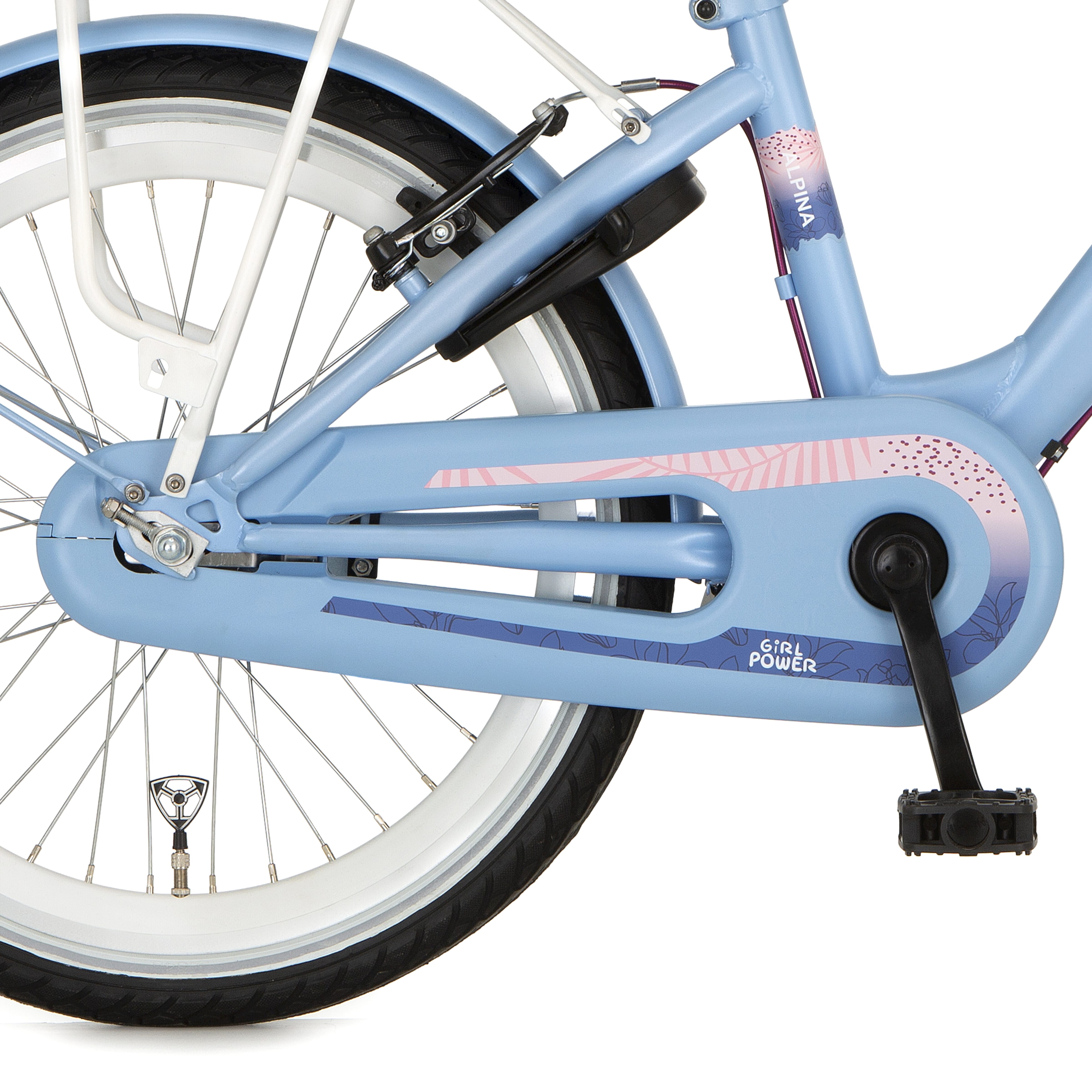 Alpina kettingscherm Juno 20-22 alaska blue matt - AE-trading