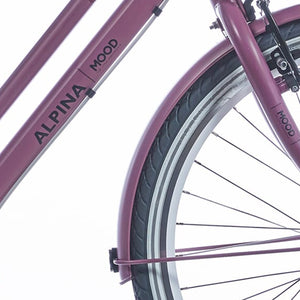 Alpina spatbord set 24 Mood dark mauve matt - AE-trading