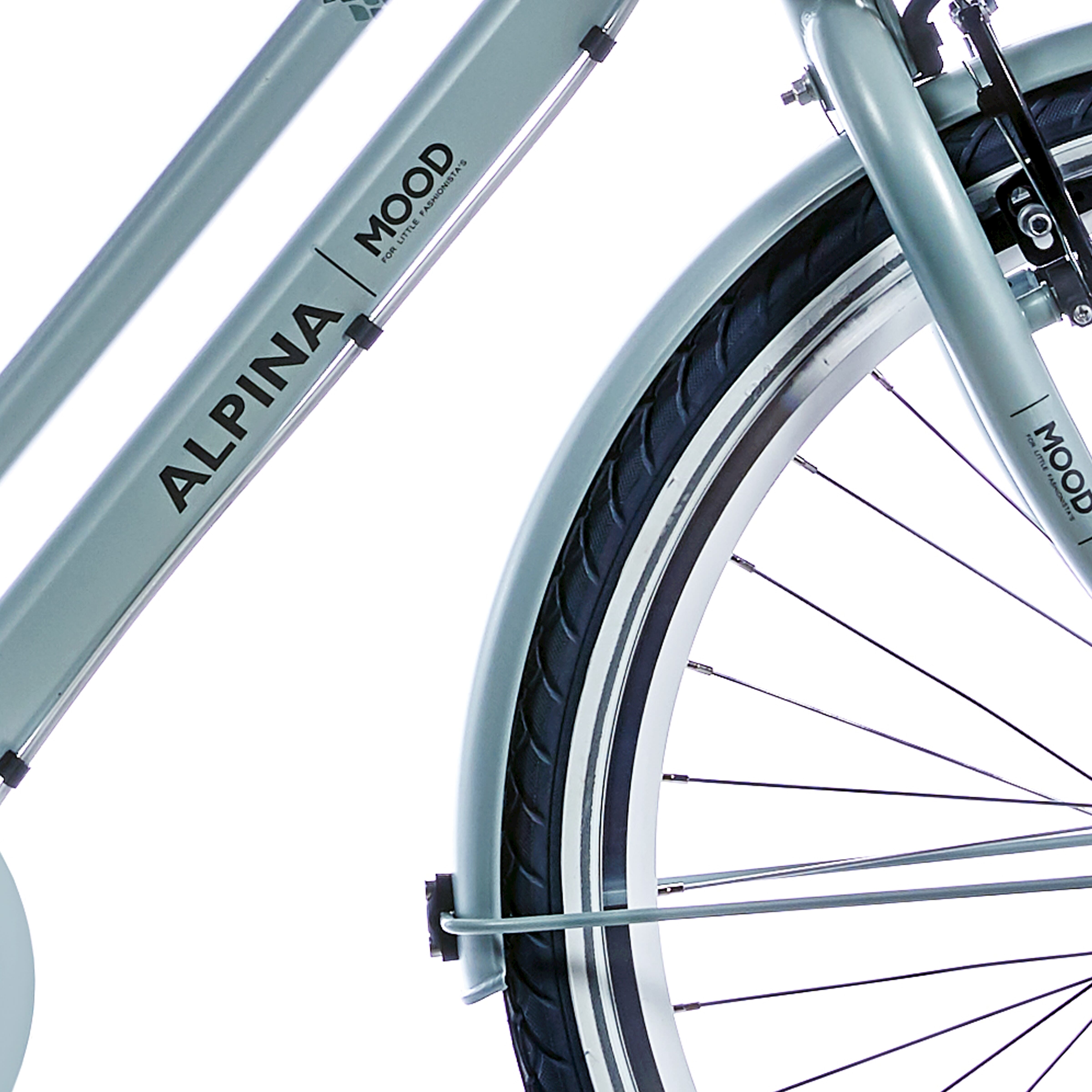 Alpina spatbord set 26 Mood silt green matt - AE-trading