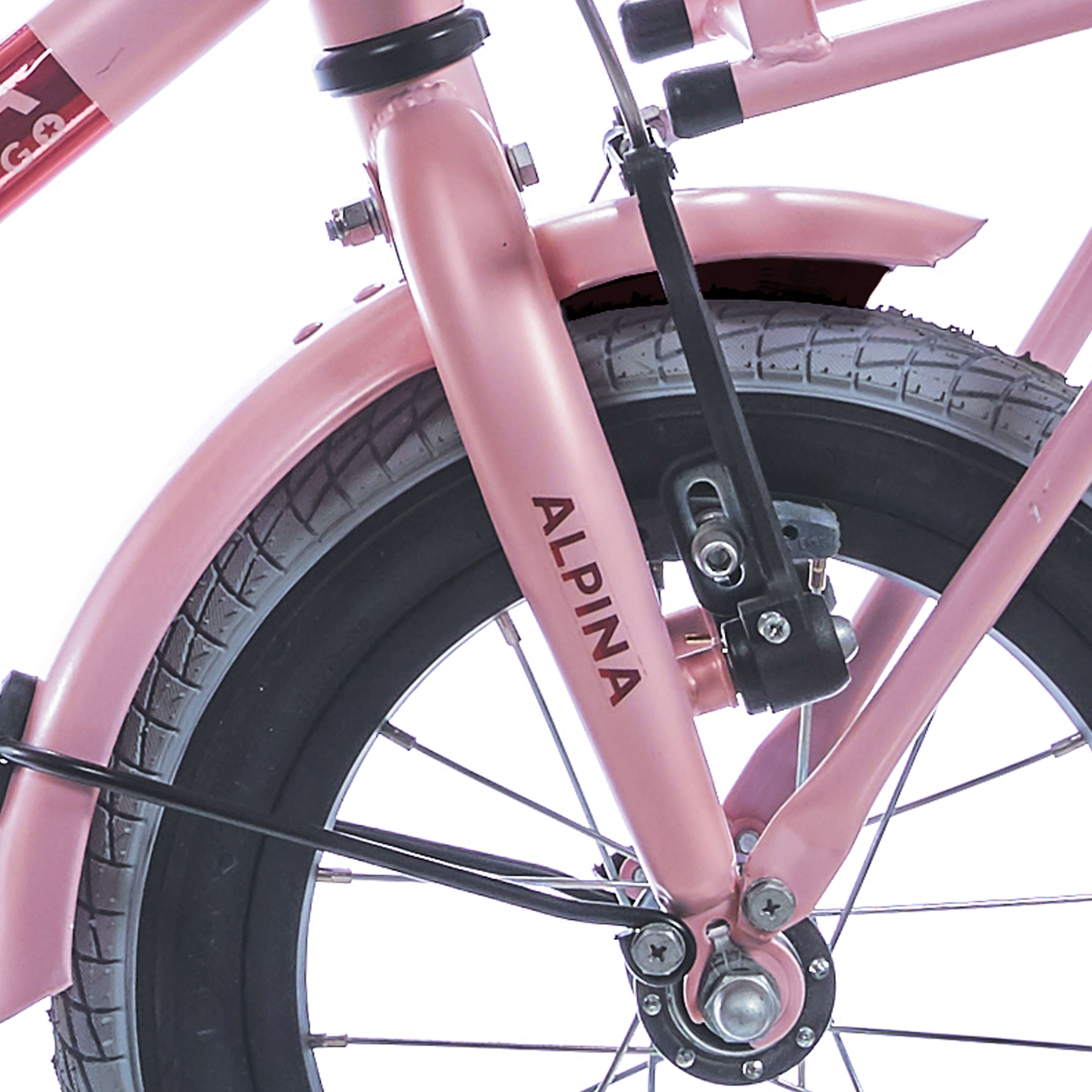 Alpina voorvork 12 Cargo glamour pink matt - AE-trading