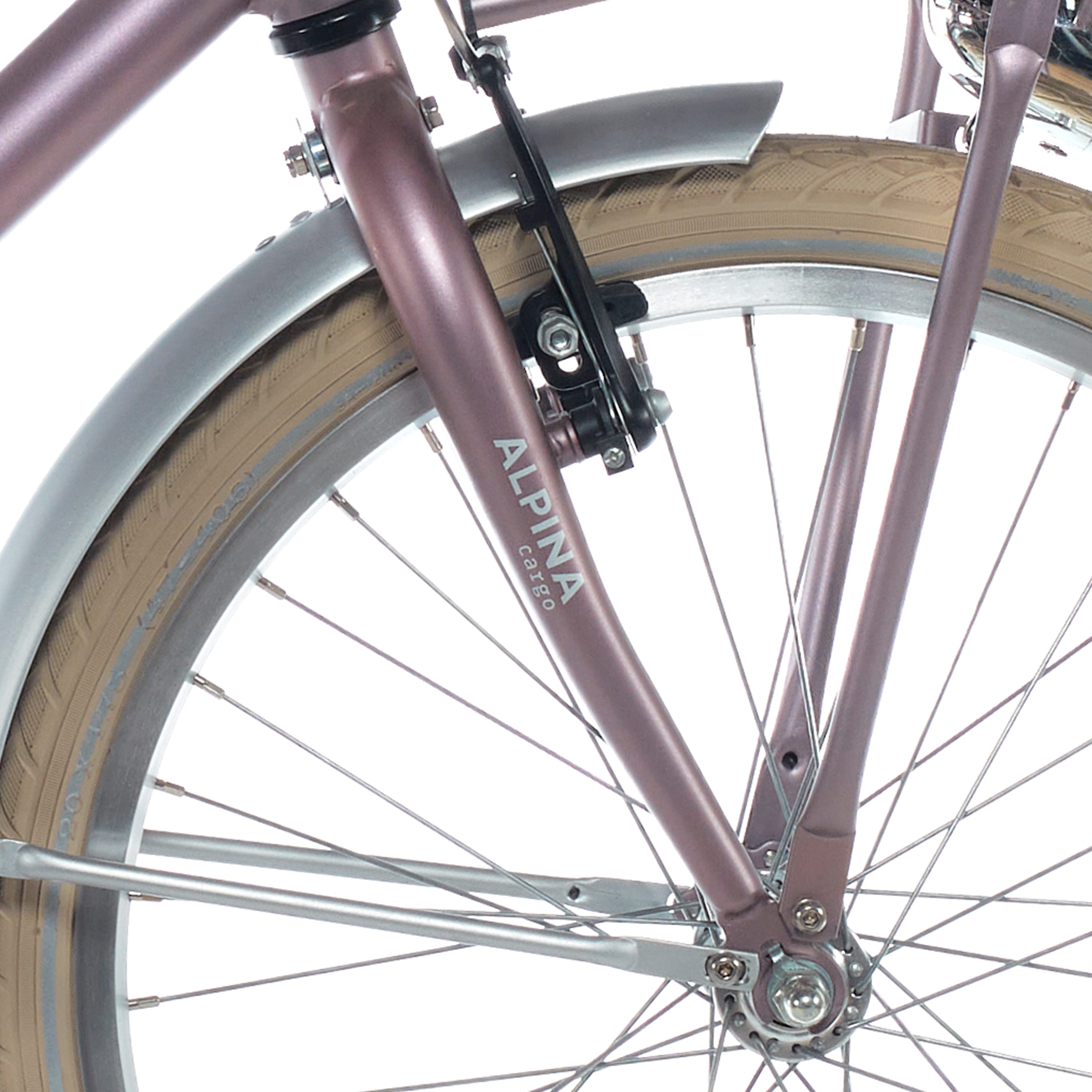 Alpina voorvork 22 Cargo wood rose matt - AE-trading