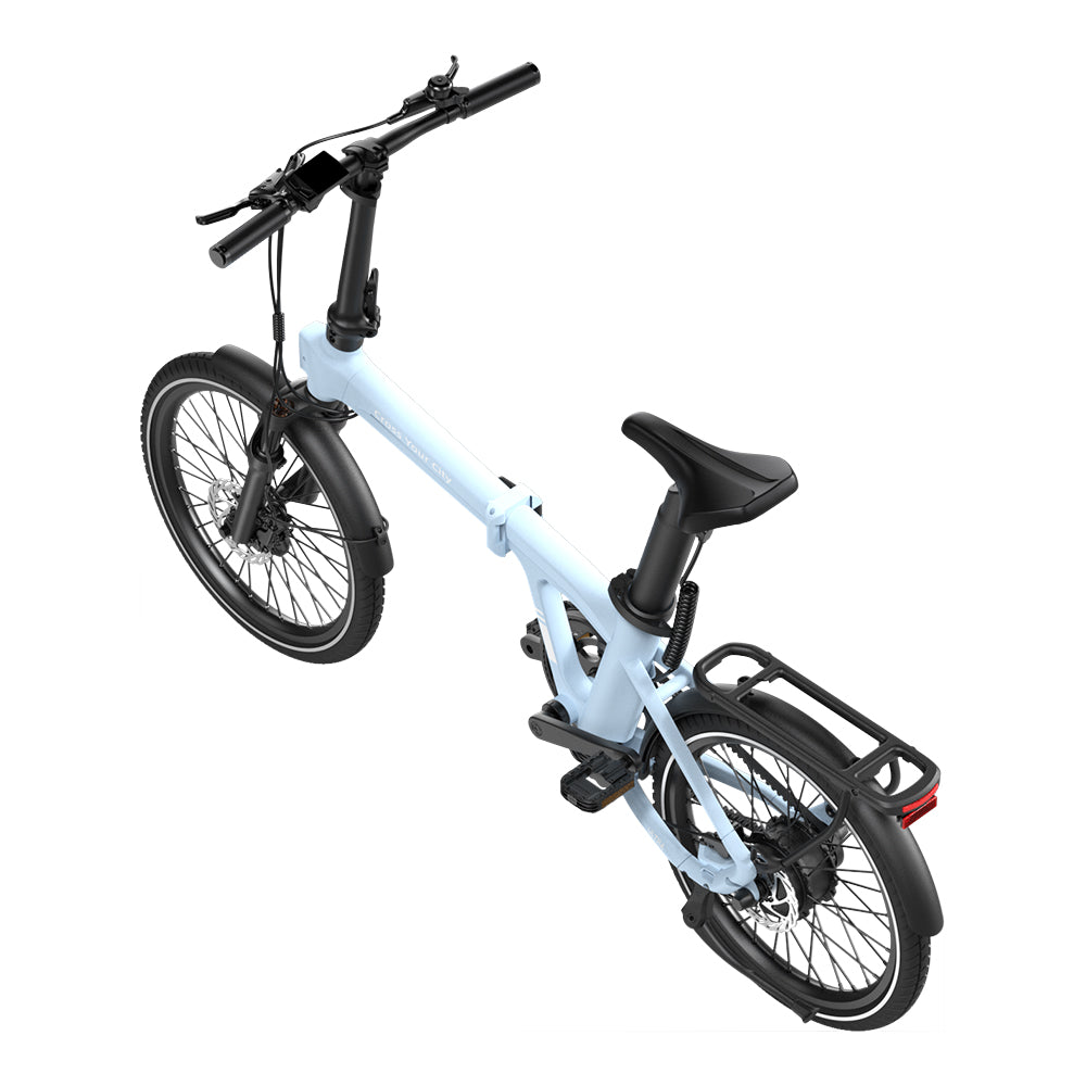 ADO Air 20 Ultra Elektrische Vouwfiets - Lichtblauw - AE-trading
