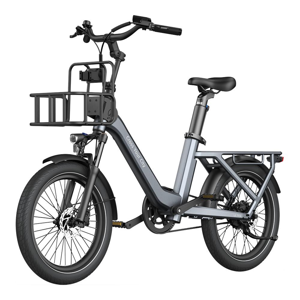 ADO Air One Ultra Elektrische Fiets - Grijs - AE-trading