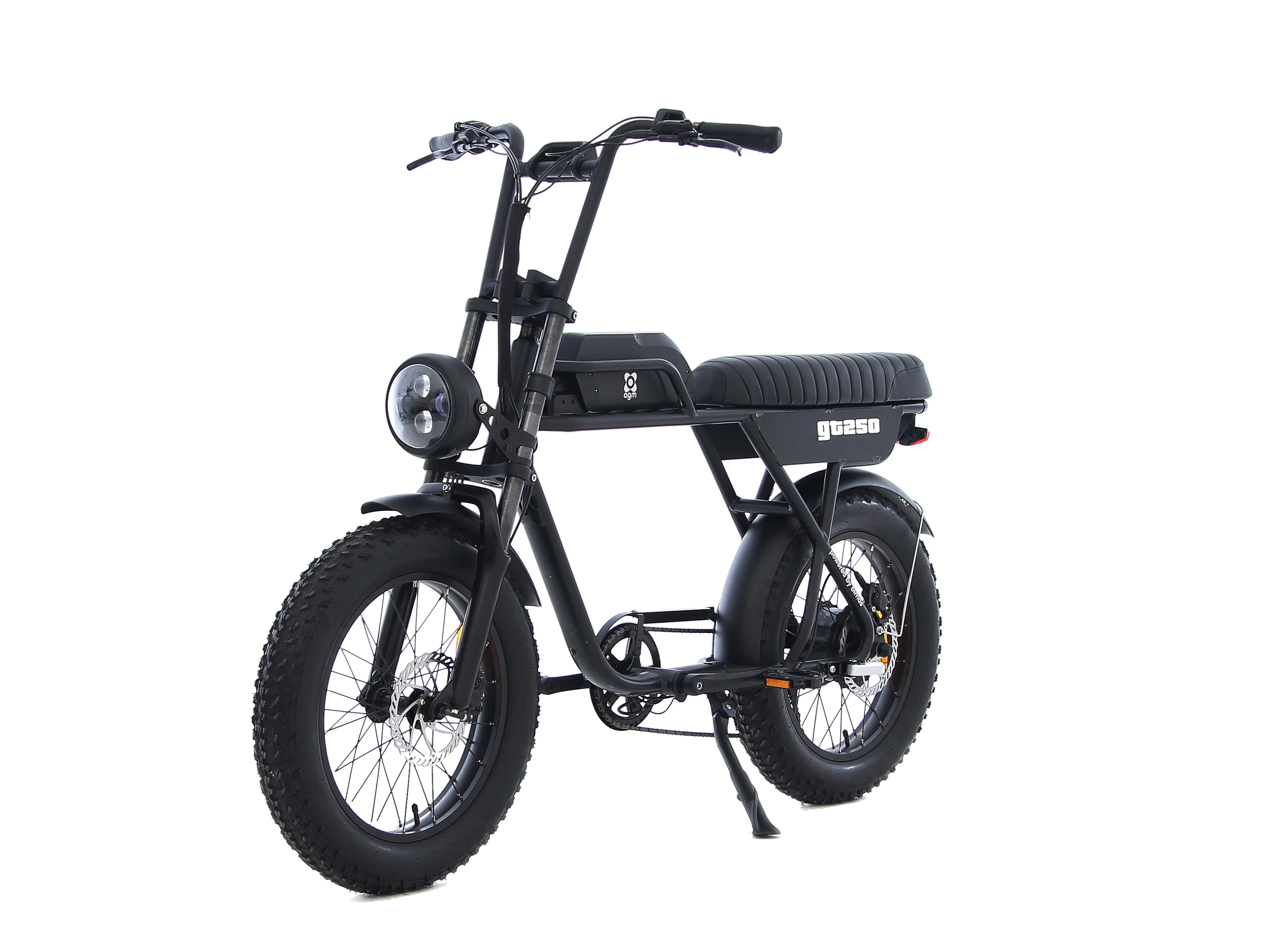 AGM GT250 - Fatbike - 12.8Ah - Grijs Parelmoer - Hydraulische remmen - AE-trading