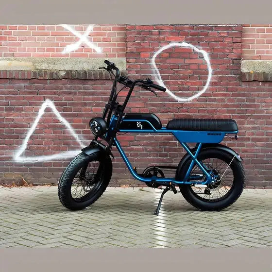 AGM GT250 - Fatbike - 12.8Ah - Blauw- Hydraulische remmen - AE-trading