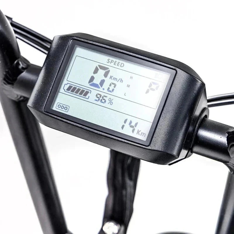 AGM GT250 - Fatbike - 12.8Ah - Grijs Parelmoer - Hydraulische remmen - AE-trading