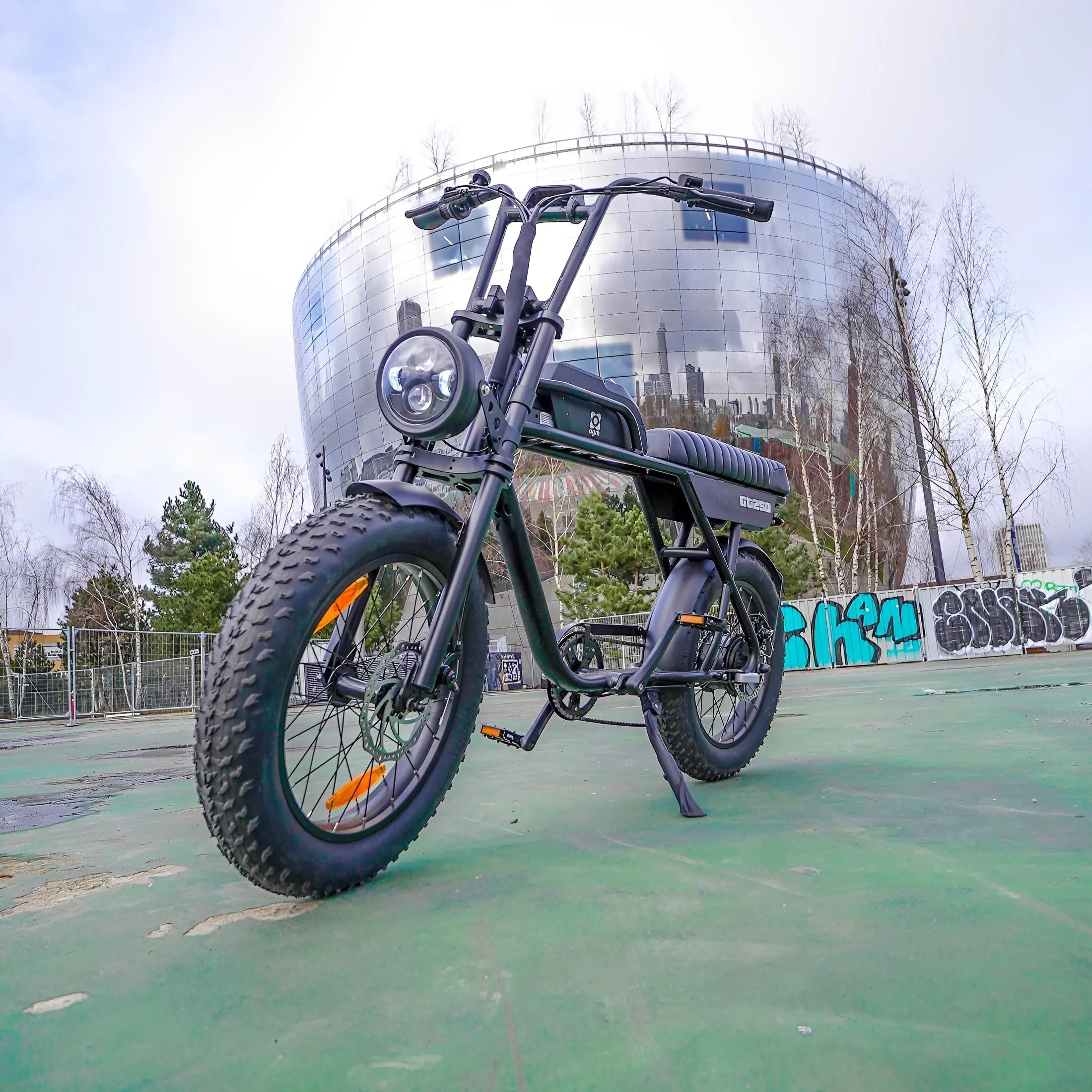 AGM GT250 - Fatbike - 12.8Ah - Zwart - Hydraulische remmen - AE-trading