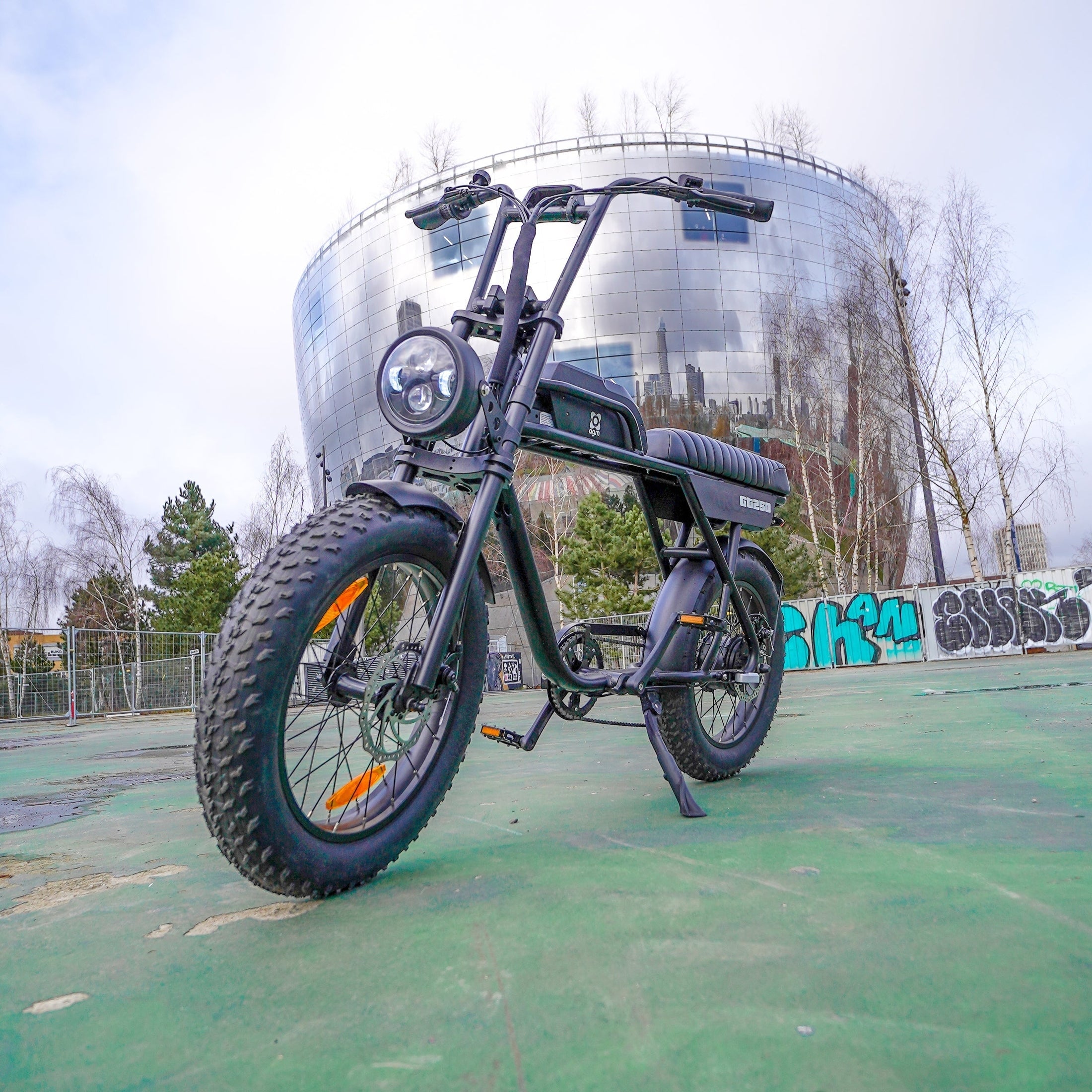 AGM GT250 - Fatbike - 12.8Ah - Zwart - Hydraulische remmen - AE-trading