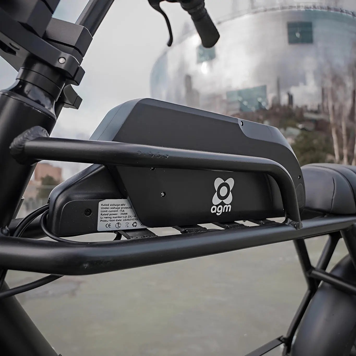 AGM GT250 - Fatbike - 12.8Ah - Zwart - Hydraulische remmen - AE-trading