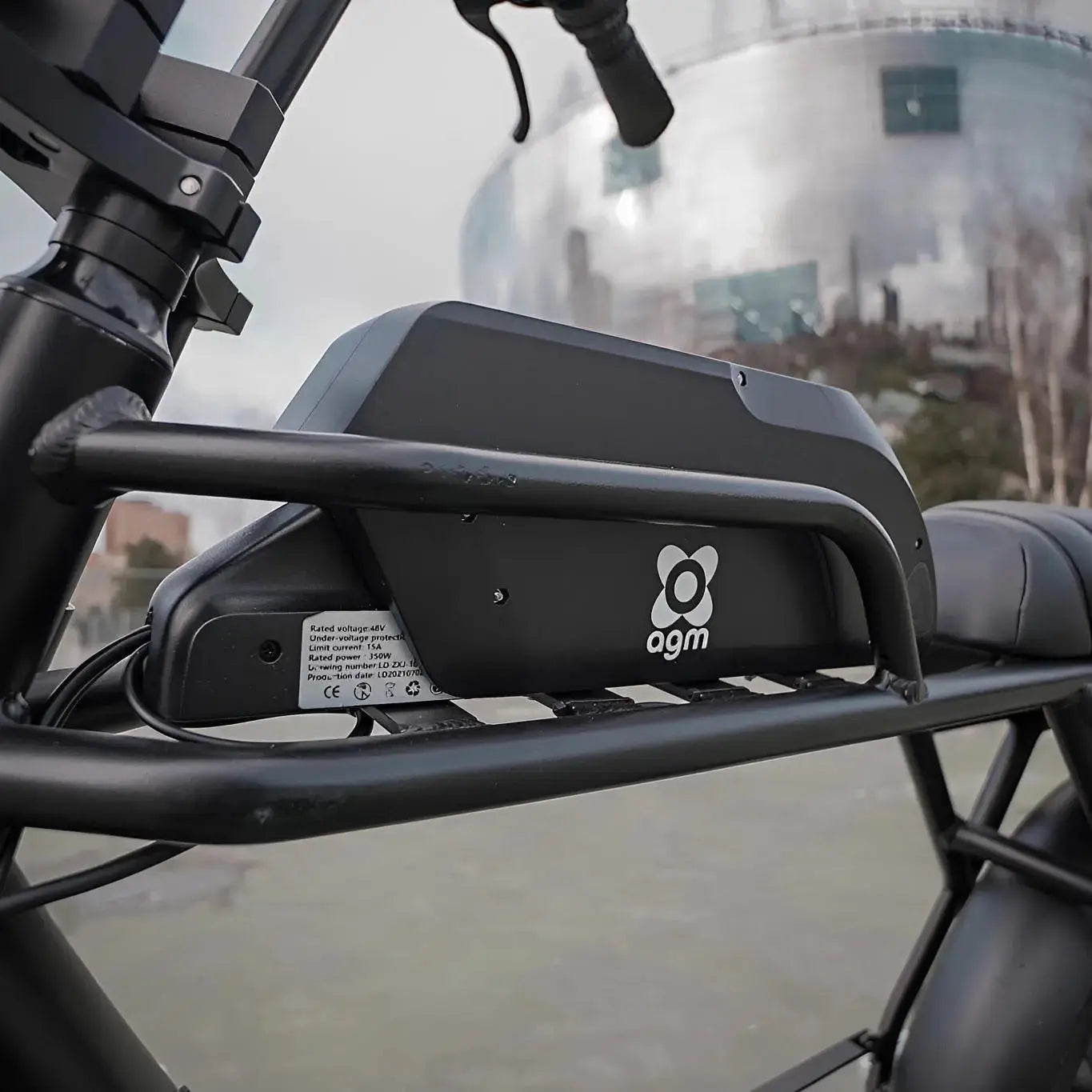 AGM GT250 Fatbike - Zwart - 12.8Ah - AE-trading