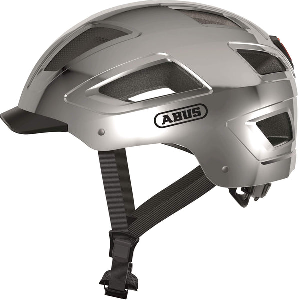 Abus helm Hyban 2.0 chrome silver M 52-58cm - AE-trading