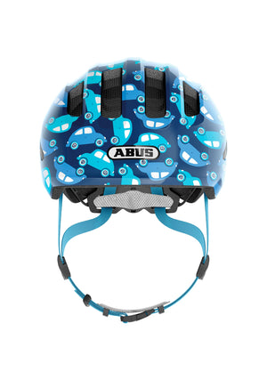 Abus helm Smiley 3.0 LED blue car M 50-55cm - AE-trading