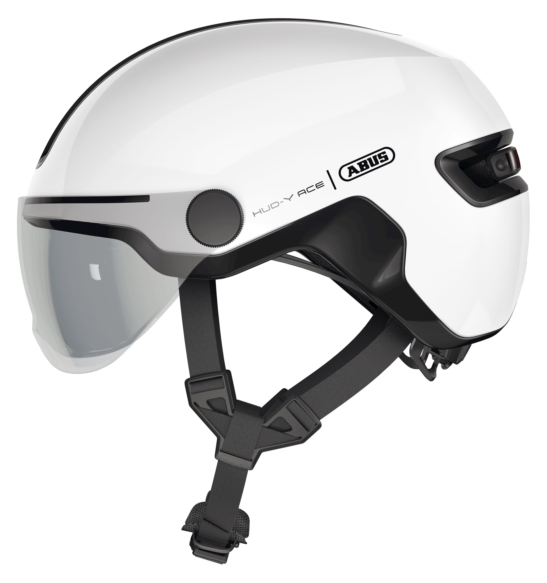 Abus helm HUD-Y ACE shiny white M 54-58cm AE-trading