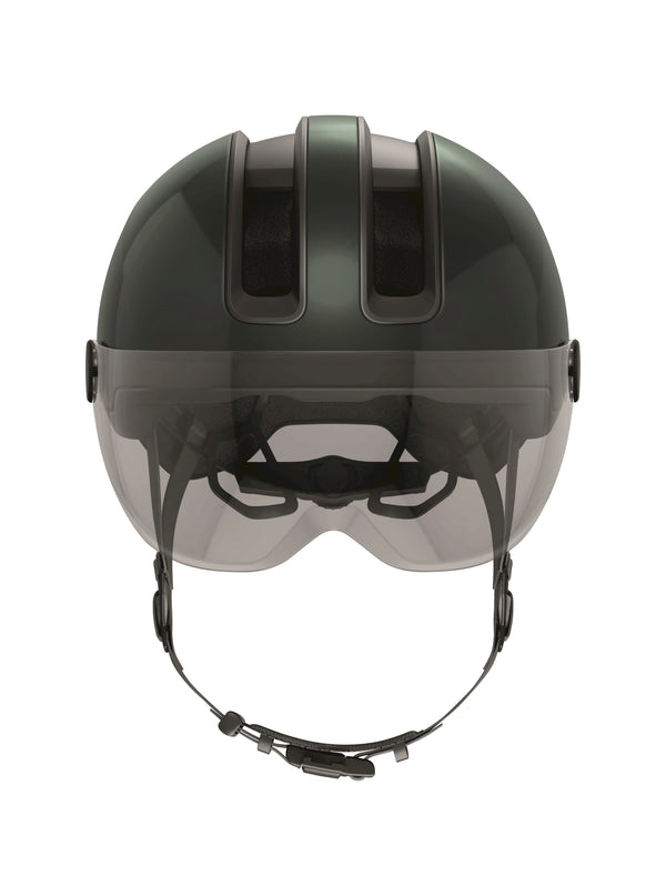 Abus helm Hud-Y ACE moss green L 57-61cm - AE-trading