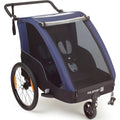 Polisport kids trailer voor fietsen en wandelen grey / blue - AE-trading