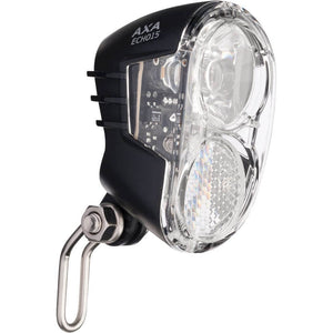 Axa koplamp Echo switch aan/uit dynamo 15 lux zwart - AE-trading