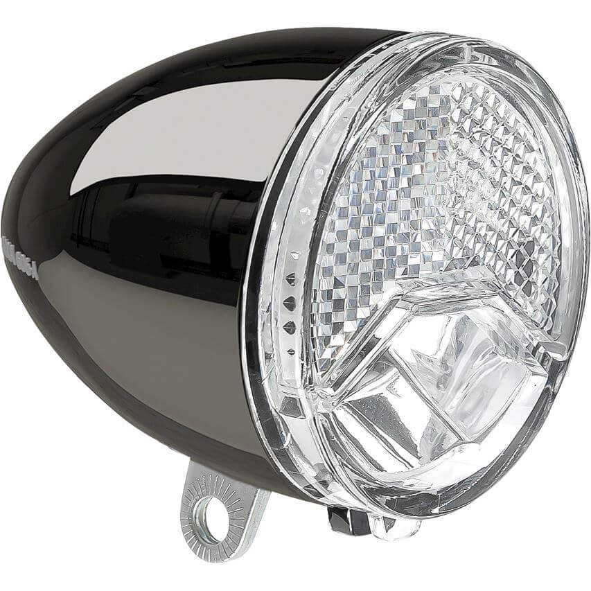 Axa koplamp 606 15 lux E-bike 6-48v dark chrome - AE-trading