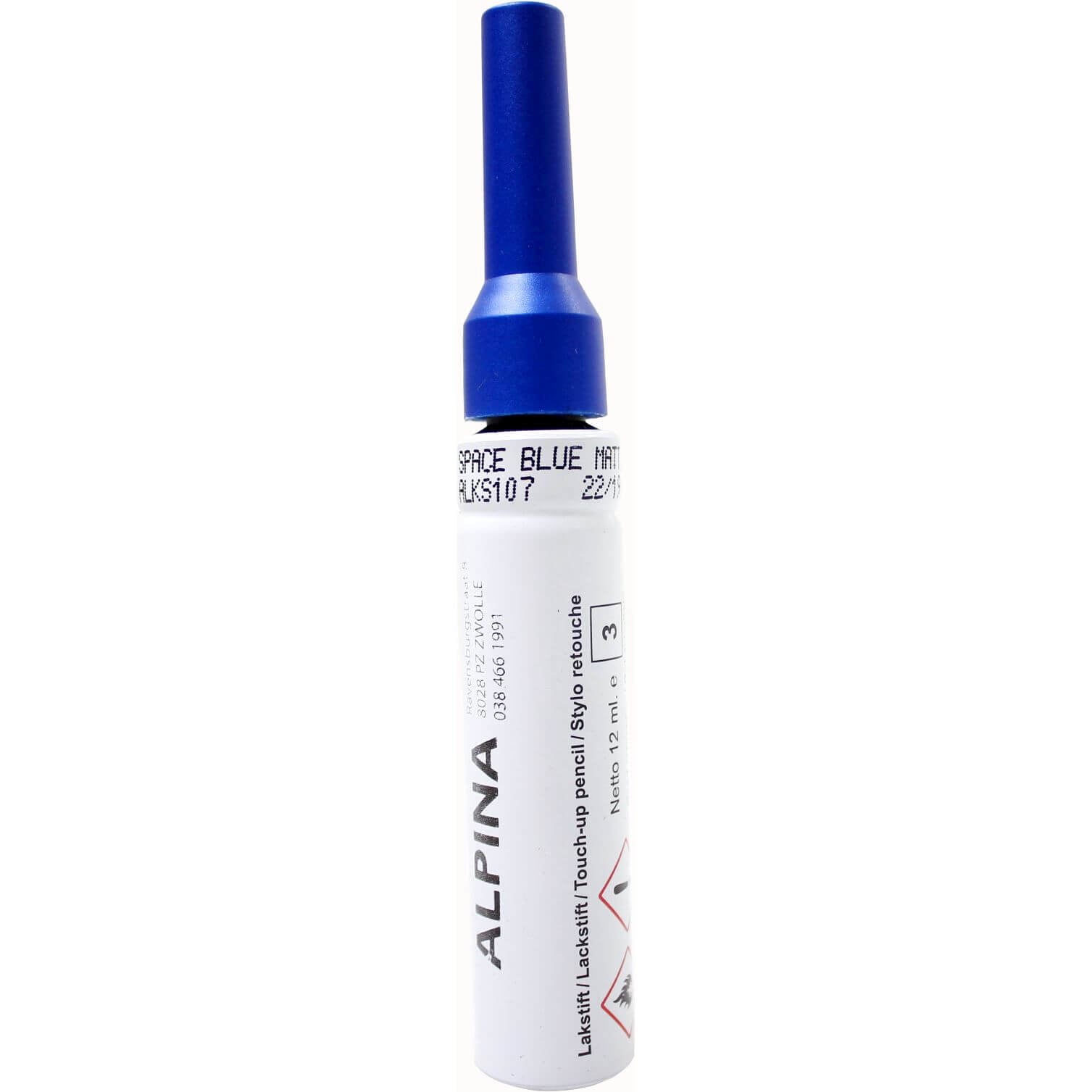 Alpina lakstift Space Blue YS9430 Matt - AE-trading