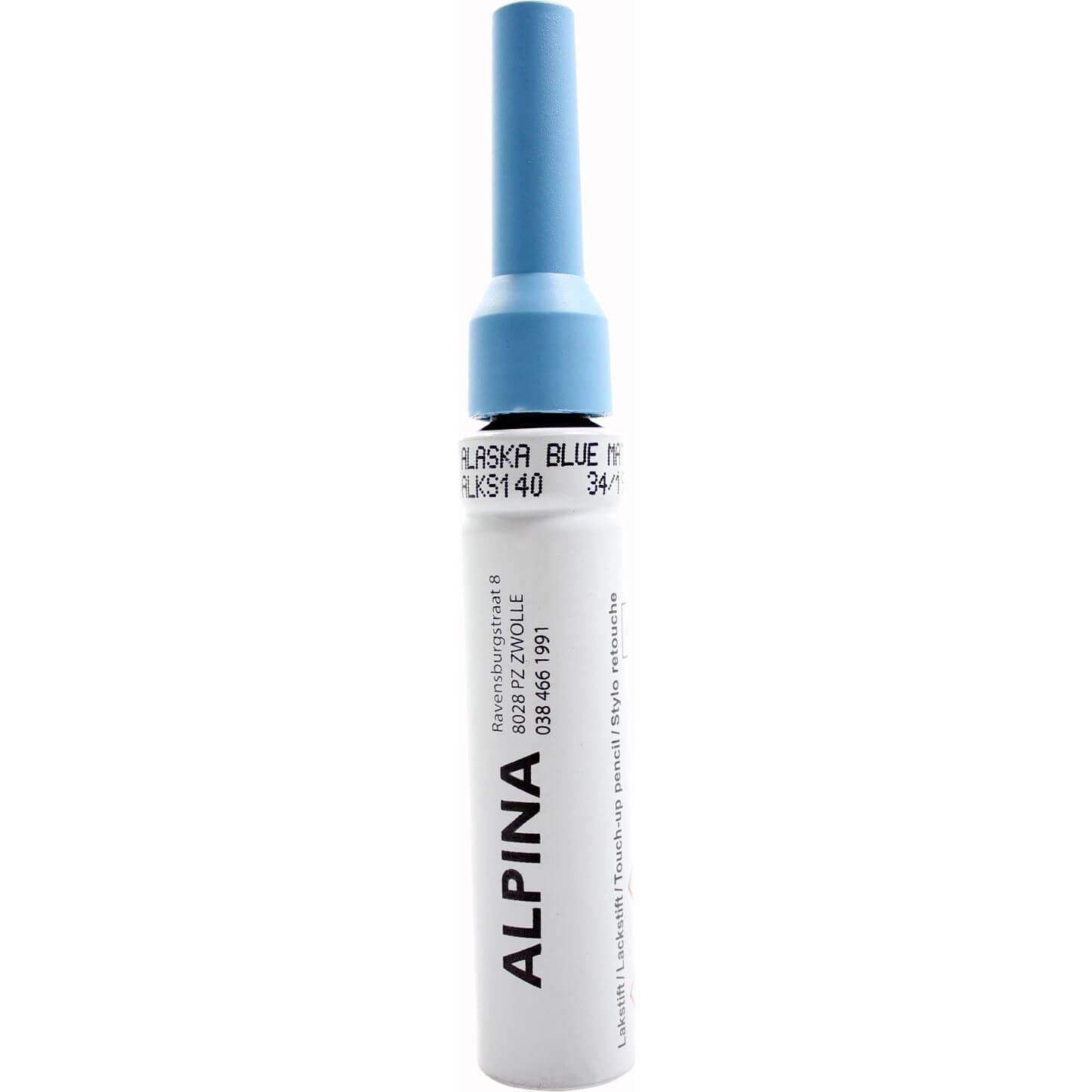 Alpina lakstift Alaska Blue PMS284 Matt - AE-trading