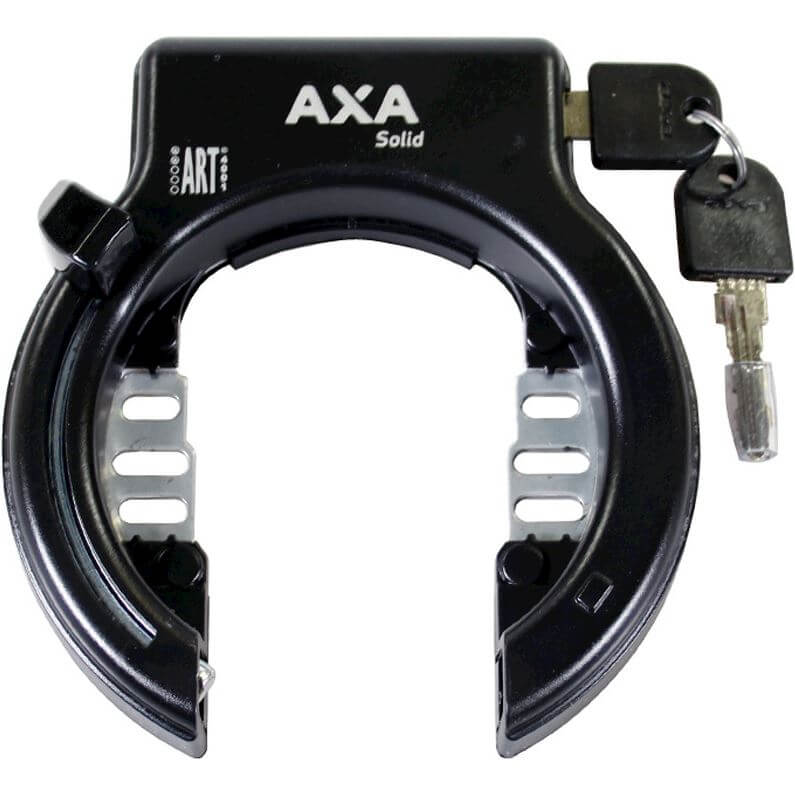 Axa ringslot Solid spatbord bev. zwart doos (20) - AE-trading
