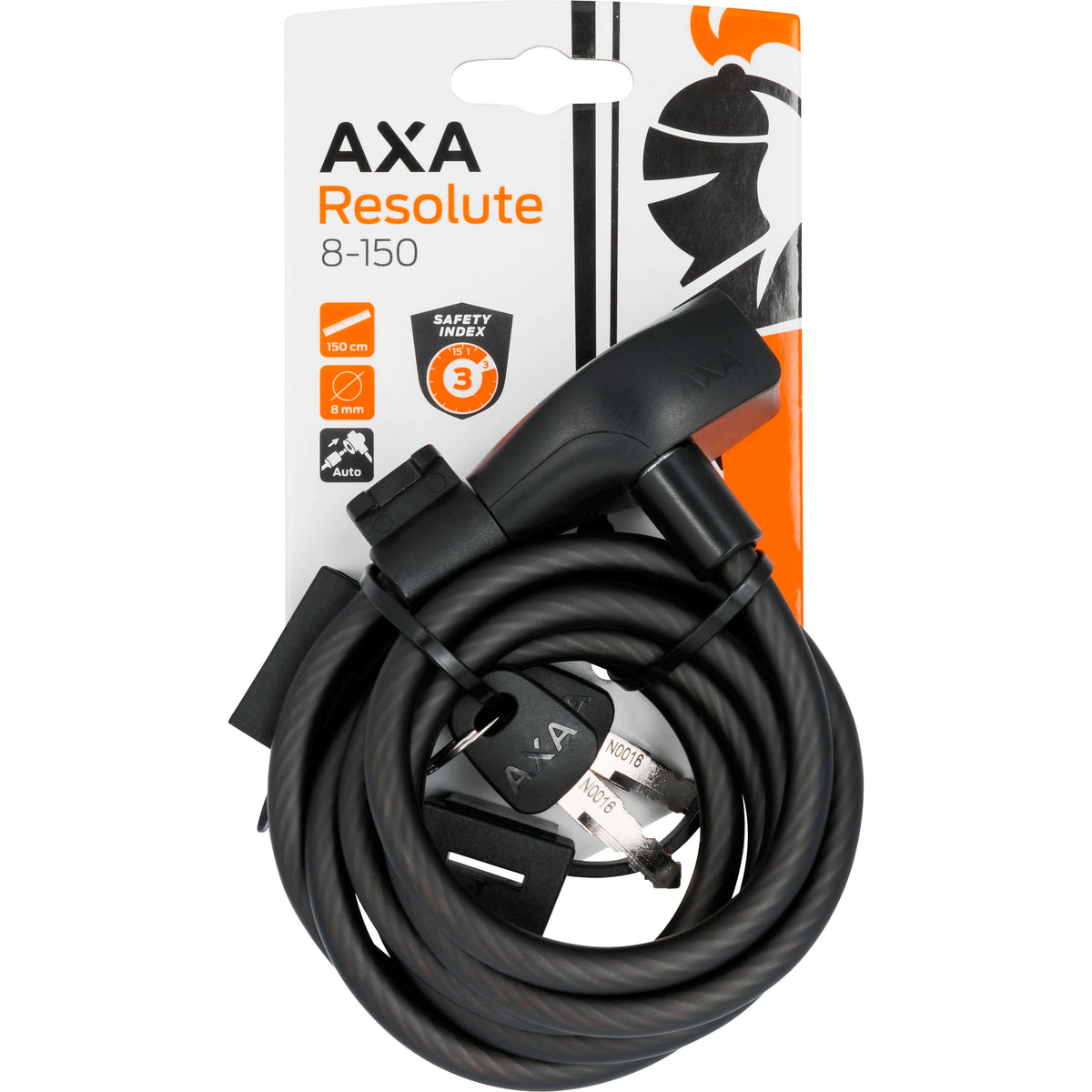 Axa Kabelslot Resolute 8/150 - AE-trading