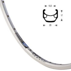 Ryde velg 28 Chrina alu 20mm 36/14 - AE-trading