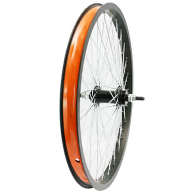 HB achterwiel 20 freestyle 10mm as zwart zink spk - AE-trading