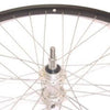 Roland achterwiel 26 x 1.75 vast freewh Apex zwart zink spk - AE-trading