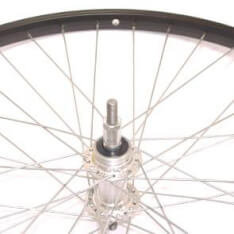 Roland achterwiel 26 x 1.75 vast freewh Apex zwart zink spk - AE-trading