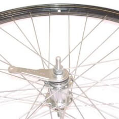 Roland achterwiel 28 x 1 1/2 Shimano RN V38 zwart zink spk - AE-trading