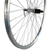 Roland achterwiel 28 uitval cass 8v Alu V-profil zilver - AE-trading