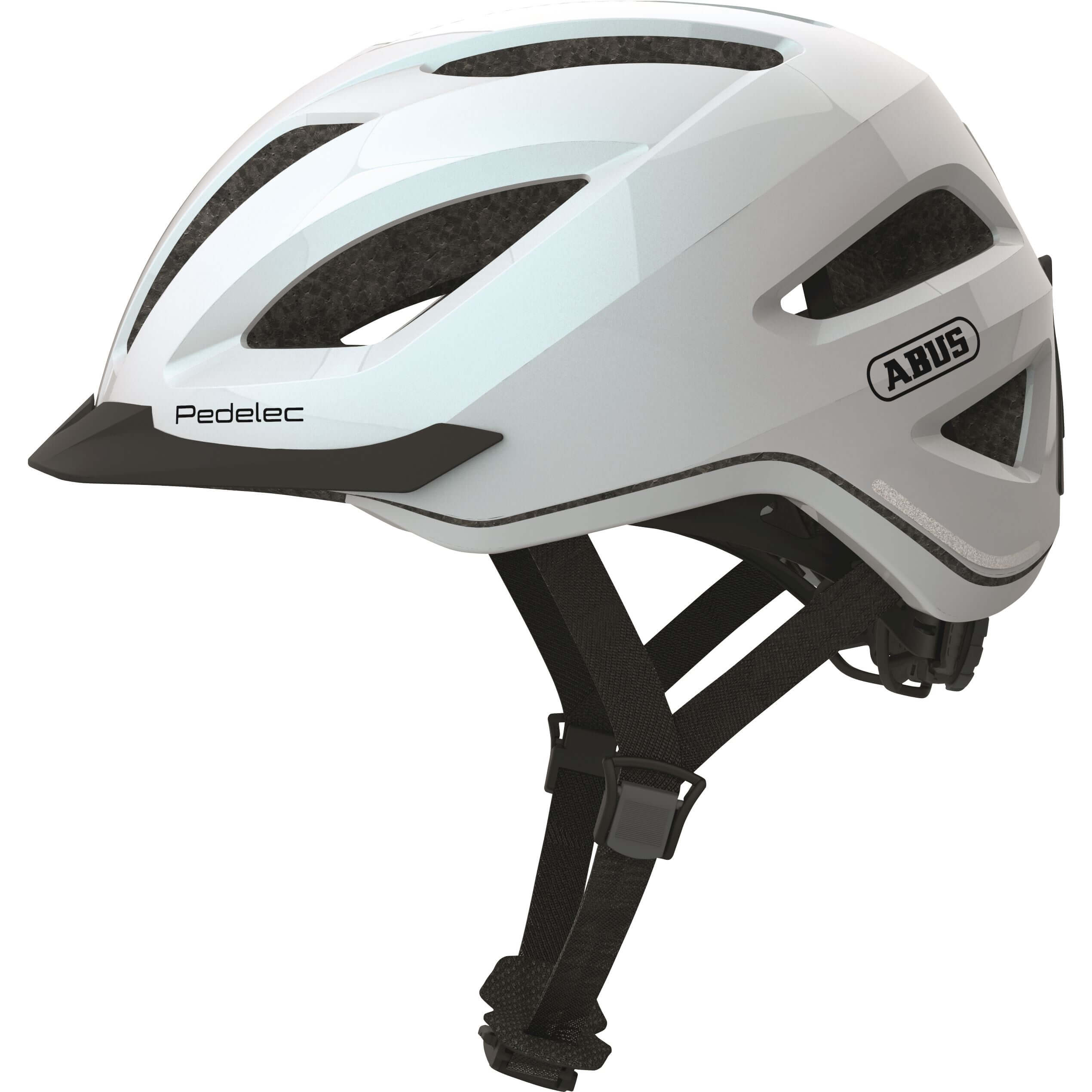 Abus helm Pedelec 1.1 pearl white L 56-62cm - AE-trading