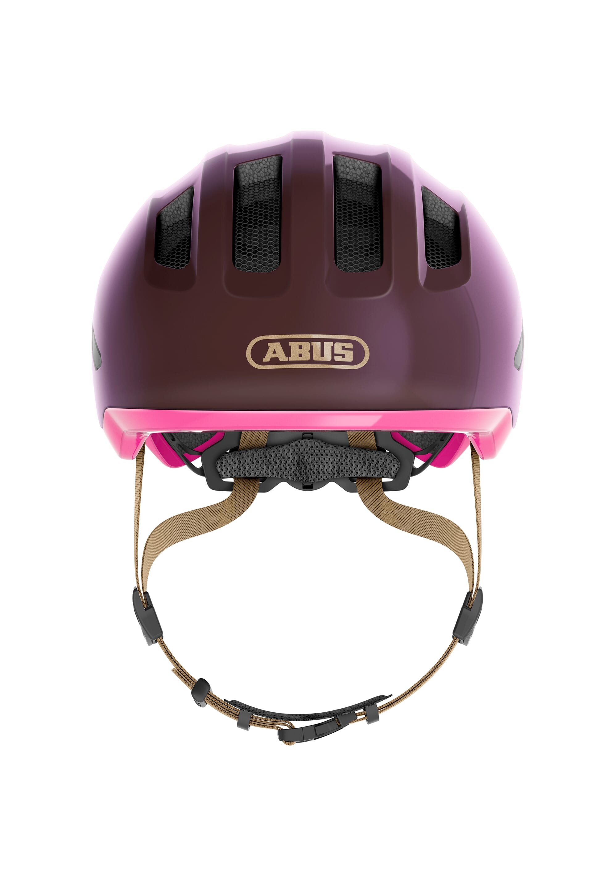 Abus helm Smiley 3.0 ACE LED royal purple M 50-55cm - AE-trading