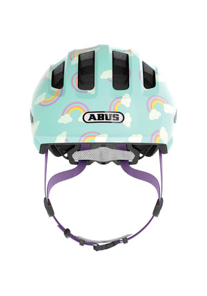 Abus helm Smiley 3.0 LED blue rainbow M 50-55cm - AE-trading