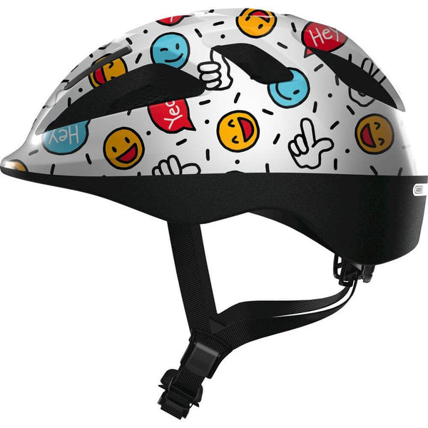 Abus helm Smooty 2.0 white smiley M 50-55 cm - AE-trading