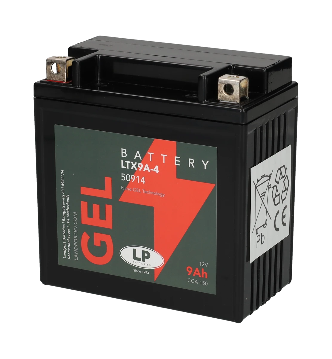 Accu Landport Gel Mg9 4 B C / Gb9 B / Ltx9 A 4 - AE-trading