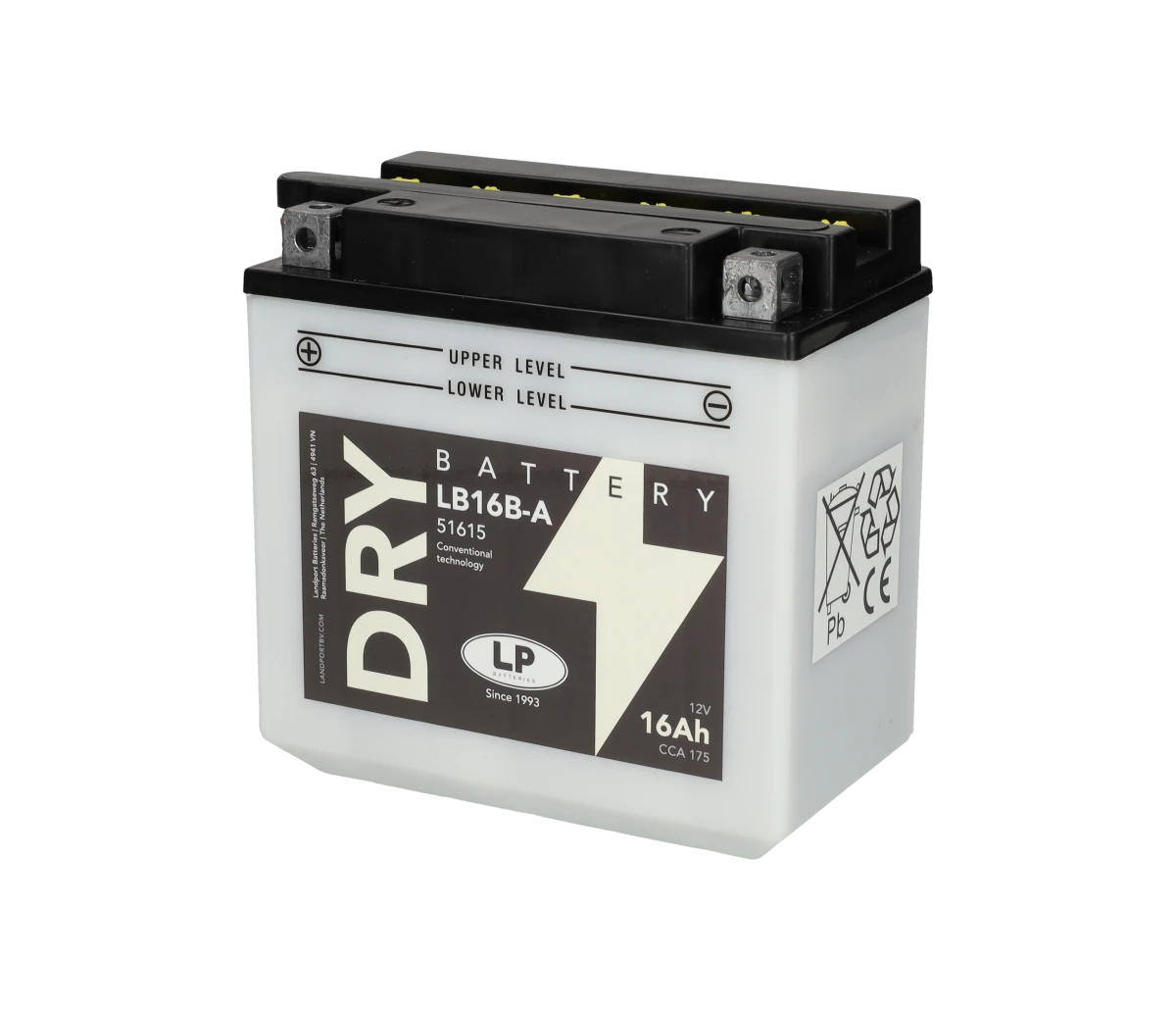 Accu Landport Yb16 B A / Lb16 B A - AE-trading