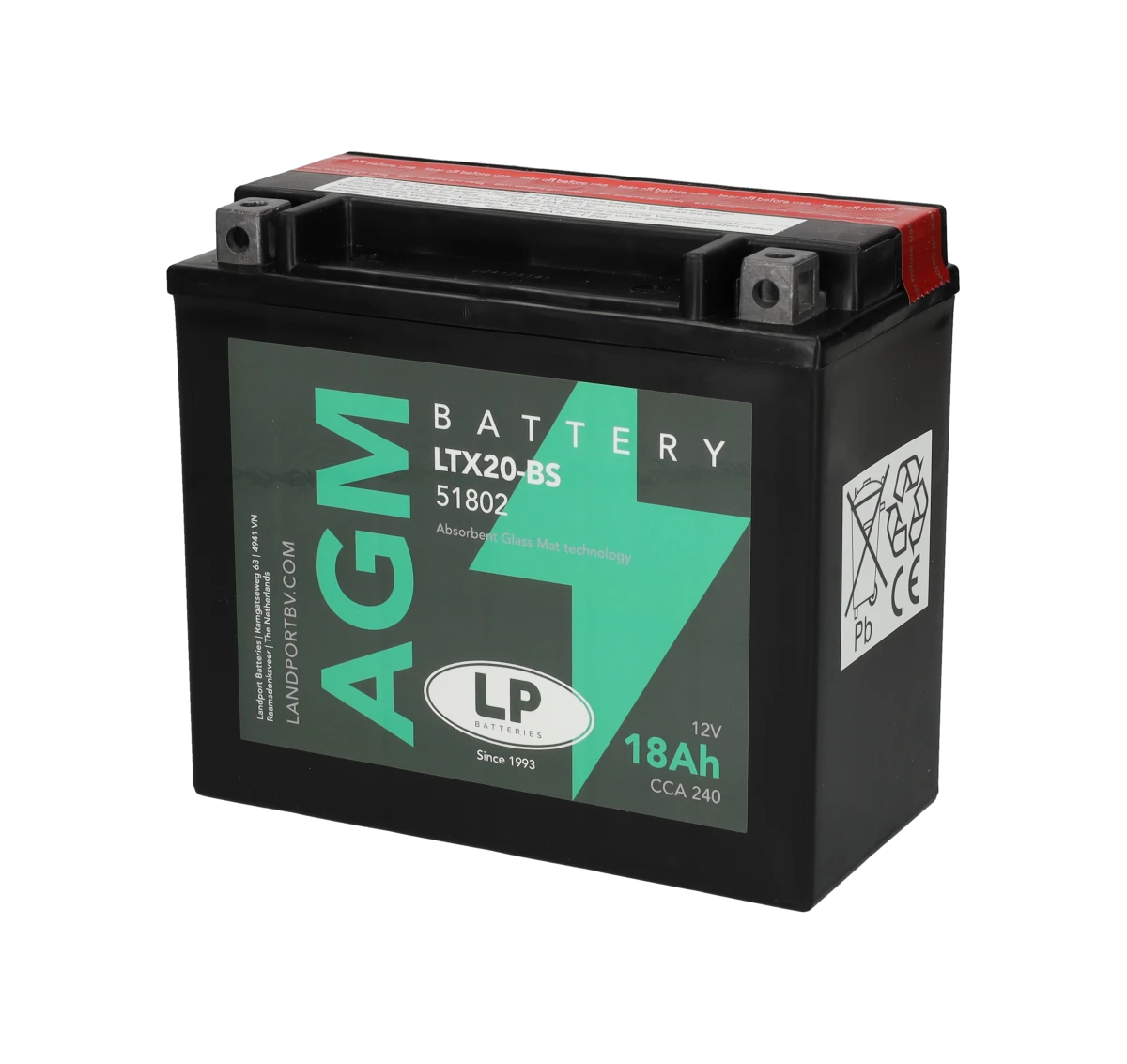 Accu Landport Ytx20 Bs / Ltx20 Bs - AE-trading