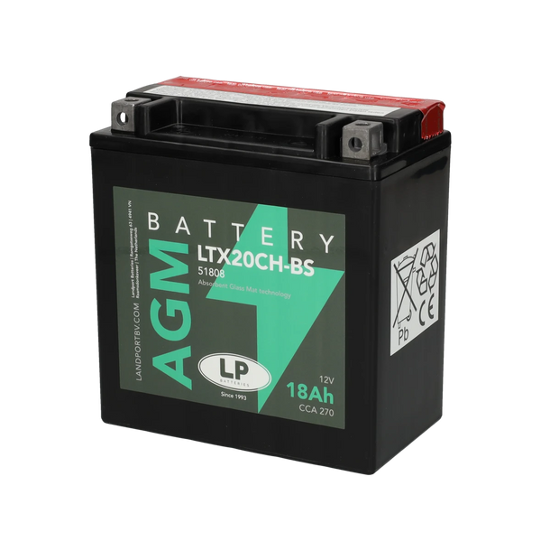 Accu Landport Ytx20 Ch Bs / Ytx20 A Bs/ Ltx20 Ch Bs - AE-trading