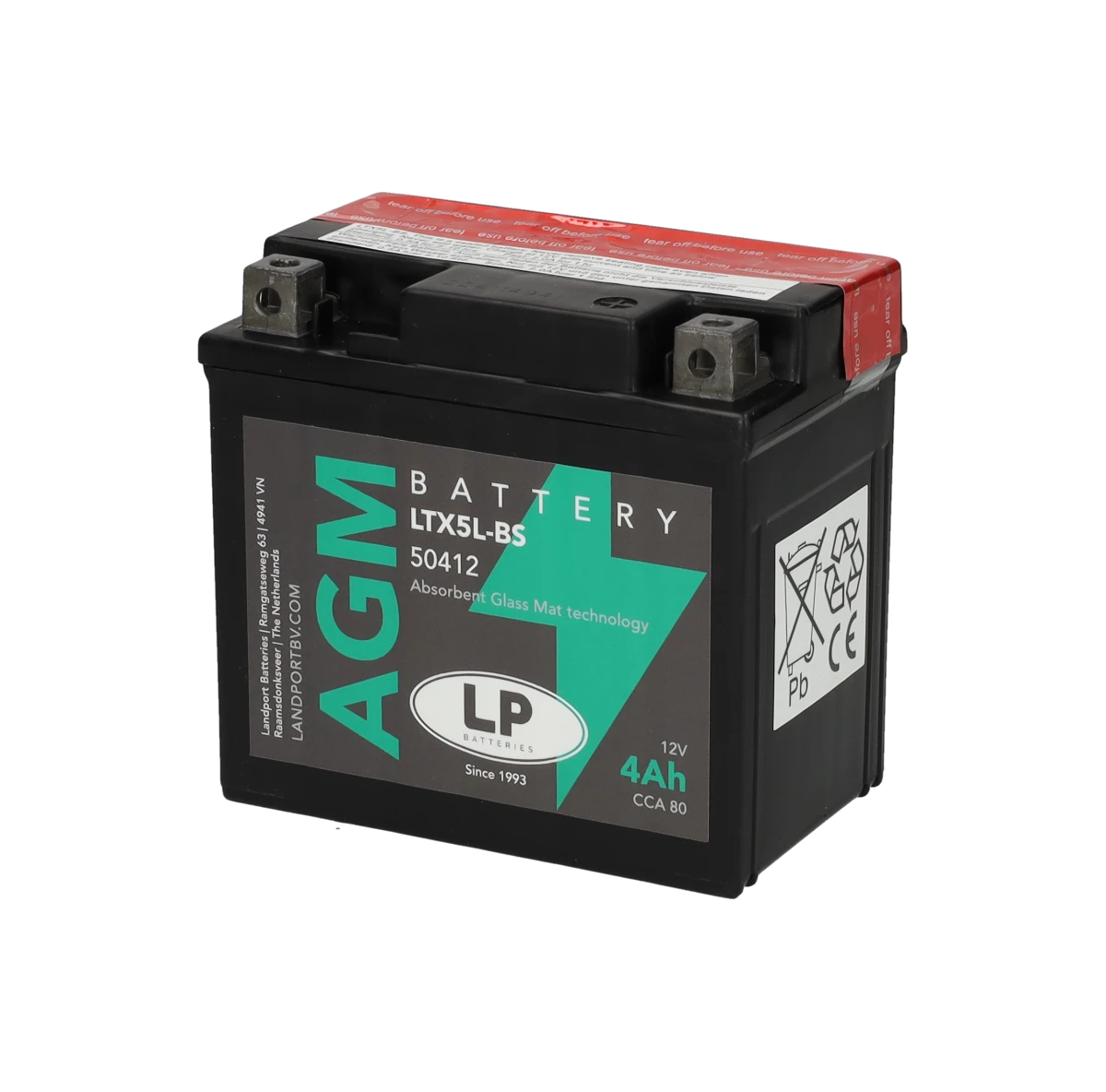 Accu Landport Ytx5 L Bs / Ltx5 L Bs - AE-trading