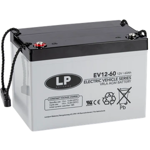 Accu Lp12 60 T6 / Vrla Ev12 60 T6 (Enkel Op Bestelling) - AE-trading