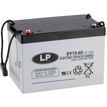 Accu Lp12 60 T6 / Vrla Ev12 60 T6 (Enkel Op Bestelling) - AE-trading