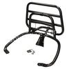 Achterklapdrager Vespa Primavera/Sprint Origineel Glans Zwart (Gecoat) - AE-trading
