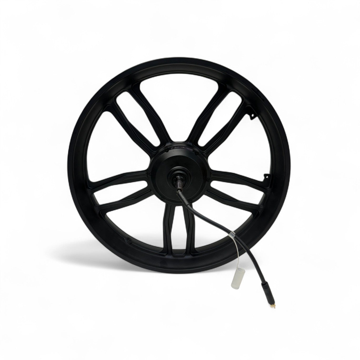 Achtervelg met Motor V20 Fatbike Nieuw Model (250W) Zwarte Kabel aan Rechterzijde - AE-trading