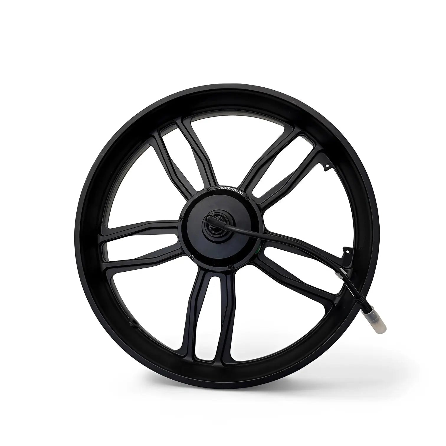 Achtervelg met motor 250W — QmWheel V20/S20 Pro & C28, zwarte kabel - AE-trading