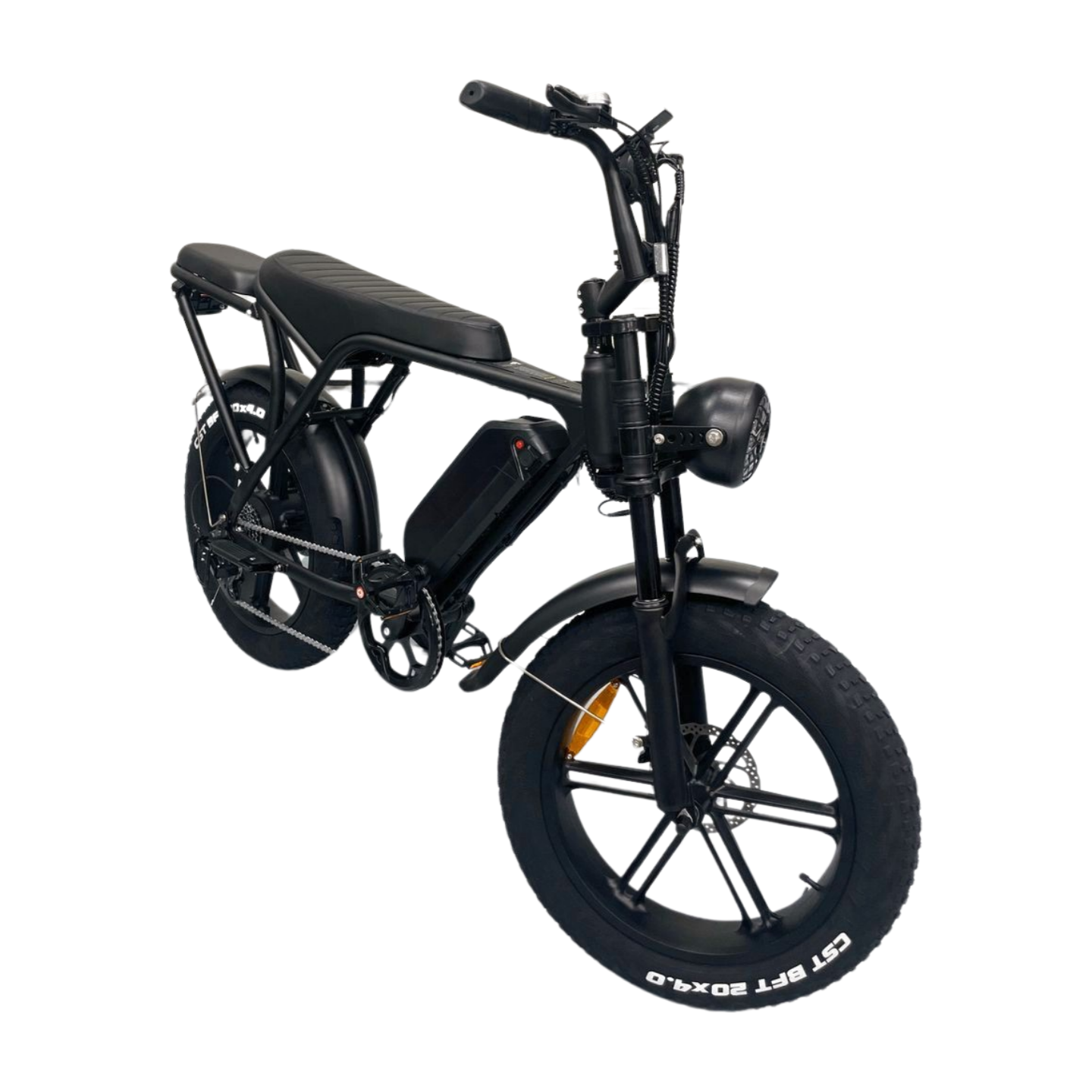 Achterzitje Ouxi V8, C80 Fatbike Zwart Achterrekje Extra Zitje