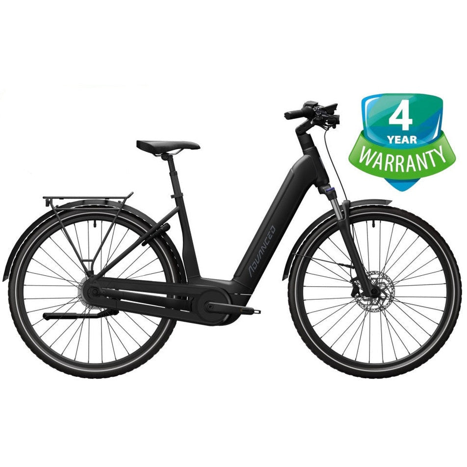 Advanced Das Original Tour Pro Wave – Grey Black – Elektrische Fiets – 45cm – 500Wh accu – Bosch Performance Line 75Nm – Shimano Nexus 5 – Hydraulische schijfremmen - AE-trading