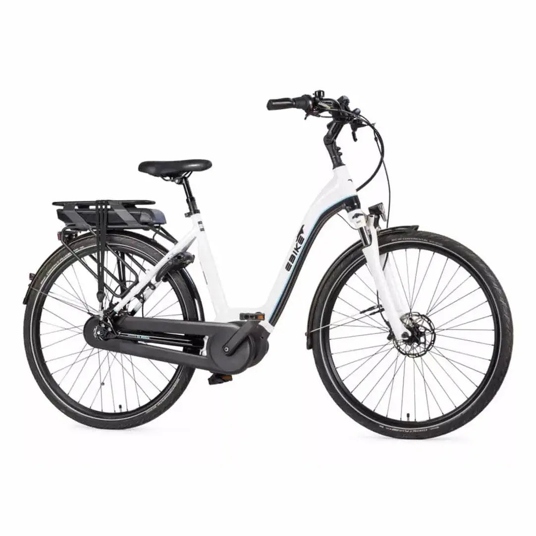 Advanced Ebike Das Original Comfort Plus Wave – Grijs/Rood – Elektrische Fiets – 500Wh accu – Bosch middenmotor – Shimano Nexus 8 – Hydraulische schijfremmen - AE-trading
