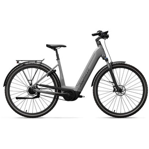 Advanced Ebike Das Original Tour Pro Wave Belt – Stone Grey – Elektrische Fiets – 50 cm – 625Wh accu – Bosch Performance Line 75Nm – Riemaandrijving – Shimano Nexus 5 – Hydraulische schijfremmen