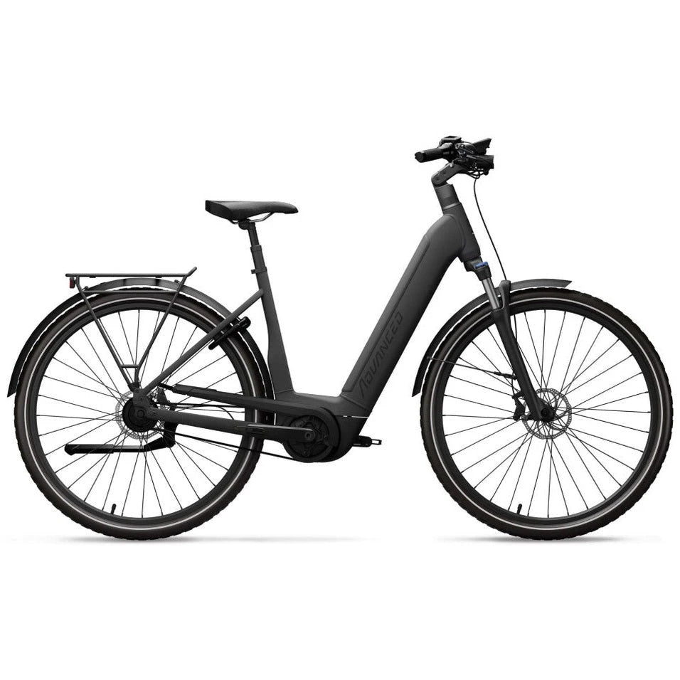 Advanced Ebike Das Original Tour Pro Wave Belt – Graphite Black – Elektrische Fiets – 55 cm – 500Wh accu – Bosch Performance Line 75Nm - AE-trading